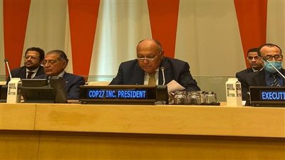 وزير الخارجية يشارك في الاجتماع الوزاري لمجموعة الـ 77 + الصين ويستعرض الرؤية المصرية