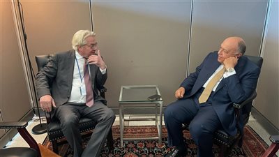 وزير الخارجية يبحث مستجدات القضية الفلسطينية مع المنسق الأممي لعملية السلام في الشرق الأوسط