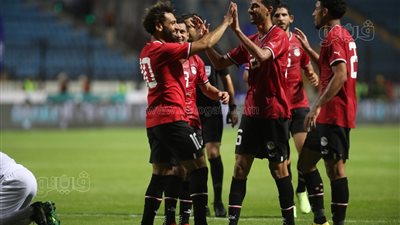 مصطفى محمد يتقدم بالهدف الثاني للمنتخب في مرمى النيجر 