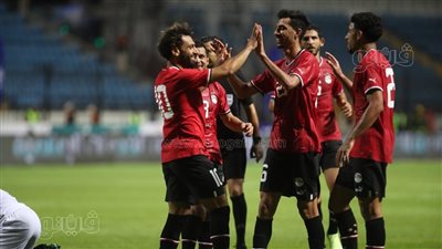 محمد صلاح يتقدم بالهدف الثالث لمنتخب مصر في مرمى النيجر 