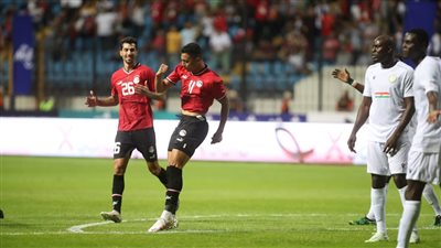 شاهد.. احتفال مصطفى محمد بهدفه أمام النيجر