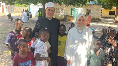 وفد الأزهر يخصص الفرع الثاني لمركز تعليم اللغة العربية للأطفال بجامبيا