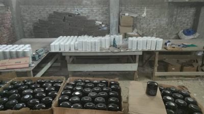 ضبط مصنع لإنتاج فلاتر الزيت والهواء منتهية الصلاحية بالمرج | صور