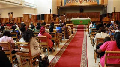 لجنة المرأة بالأسقفية تنظم يومًا روحيًا للرعايا السودانيات