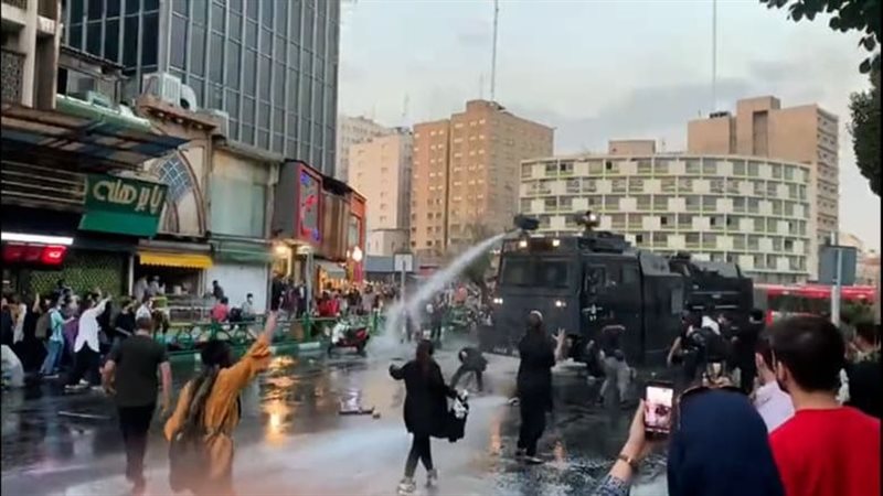 المظاهرات في إيران