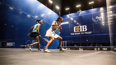 نوران جوهر تتأهل إلى نهائي بطولة مصر الدولية للإسكواش