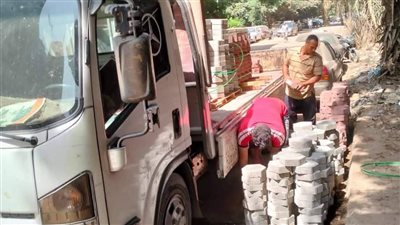 طبقا للخطة الاستثمارية.. رصف وتطوير شوارع المعادي | صور