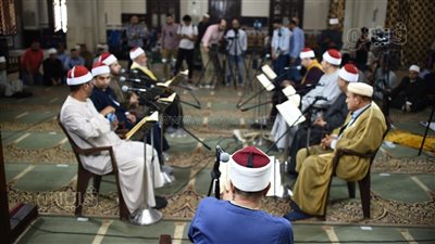 الأوقاف تنظم مقرأة لكبار القراء على هامش المؤتمر الدولي | فيديو