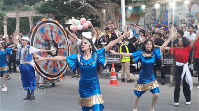 انطلاق ديفليه مهرجان الإسماعيلية للفنون  الشعبية في دورته الـ٢٢ | فيديو 