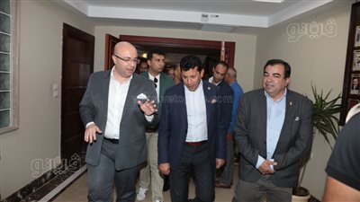 محافظ بني سويف يستقبل وزير الشباب لافتتاح منشآت رياضية