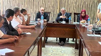 تفاصيل اجتماع وكيل تعليم الدقهلية مع مديري الإدارات وشئون طلاب 