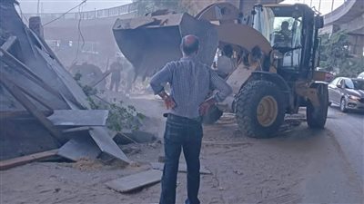 رفع 900 حالة إشغال بهضبة الأهرام و1200 حالة بالقطاع الجنوبي بالهرم | صور