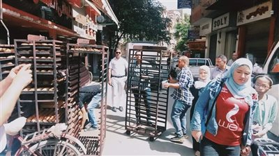 رفع 400 حالة إشغال للمحال والمنشآت والتعديات على الطريق العام بالحوامدية وأوسيم والوراق