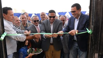 افتتاح مدرسة ميت غراب الإعدادية المشتركة في السنبلاوين بالدقهلية | صور