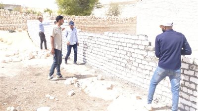 إزالة 345 حالة تعد بالبناء المخالف بالمنيا