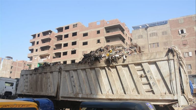 رفع القمامة بشبرا