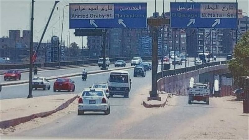 تحويلات مرورية لكوبري