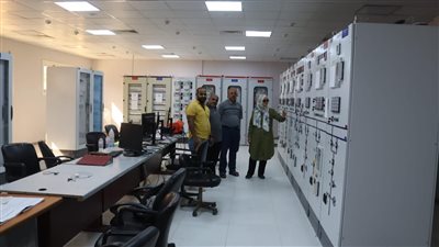 تشغيل محطة محولات كهرباء بالعاشر من رمضان