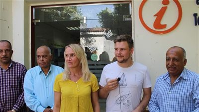 وفد سياحي بولندي يزور الوادي الجديد | صور 