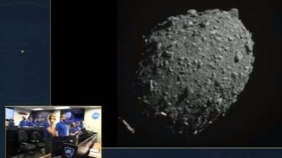علماء ناسا يحبسون أنفاسهم.. لحظة اصطدام قوي لمسبار بكويكب| فيديو 