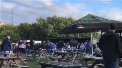 إصابات واعتقالات في هجوم مشجعين ألمان على حانة قرب ملعب ويمبلي| فيديو