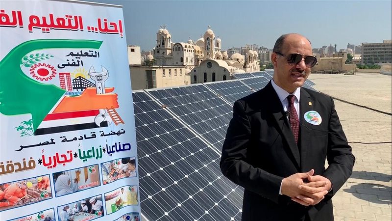 وكيل الوزارة بالمحطه