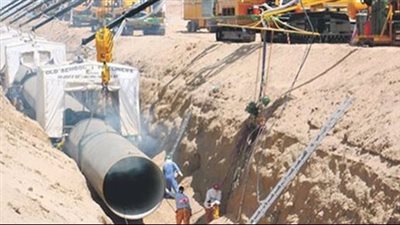 تنفيذ 25% من شبكة مياه التجمع السادس بالقاهرة الجديدة 
