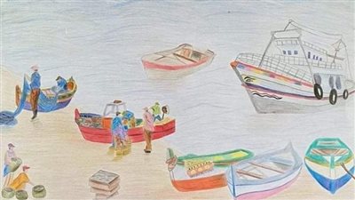 تعليم دمياط يحصد ثلاث مراكز فى مسابقة  آدم حنين للفن التشكيلي