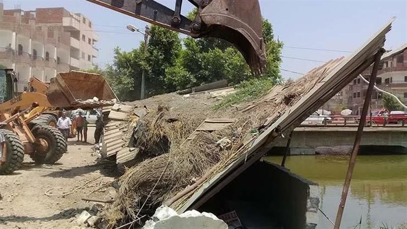 حملة ازالة بالقليوبية