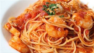 طريقة عمل المكرونة بالجمبري | فيديو