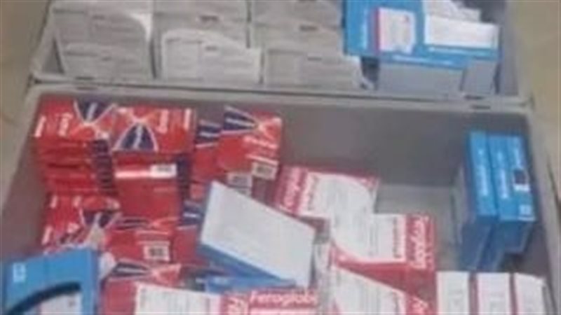 المضبوطات بحوزة رجال