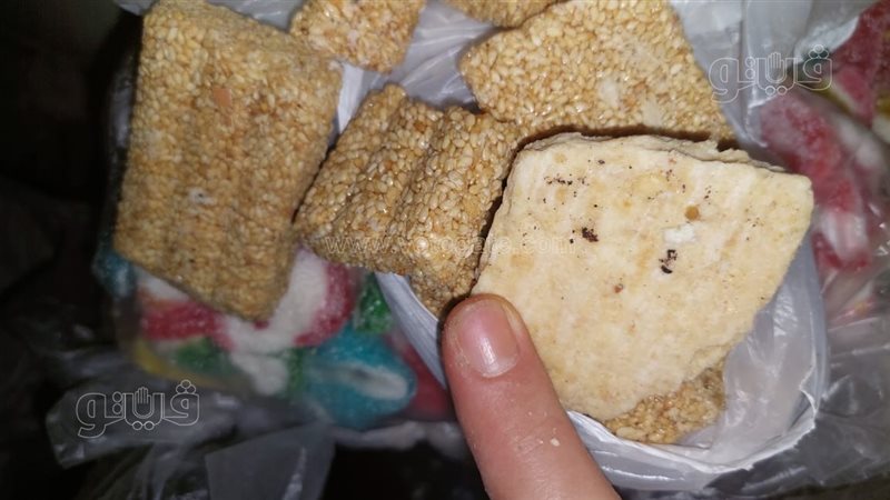 ضبط 5 أطنان حلوى