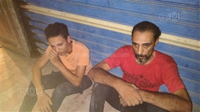 أهالي طنطا يلقنون لصي بطاريات علقة موت|صور