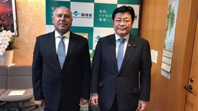 وزير النقل يلتقي عددا من مسئولي الحكومة اليابانية