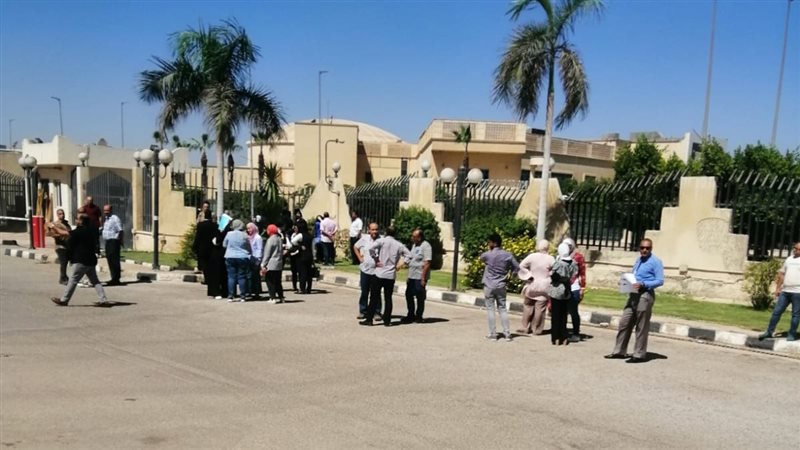 تجربة إخلاء مبني