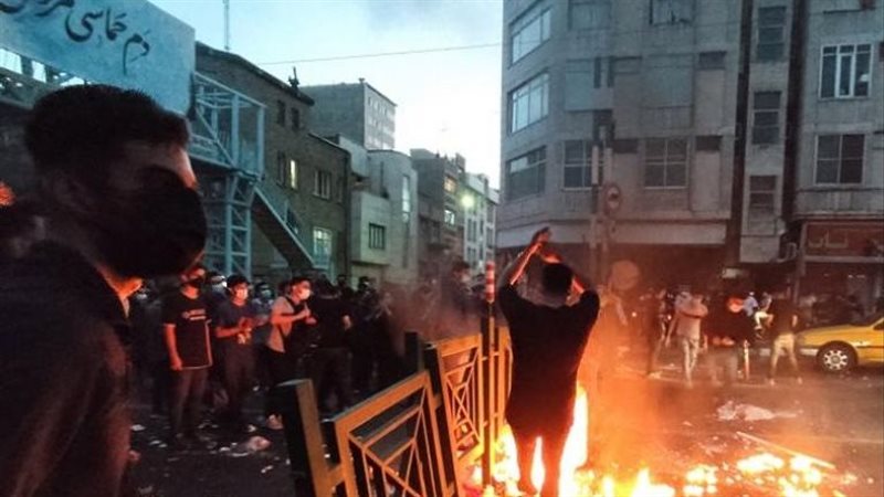 المظاهرات في إيران