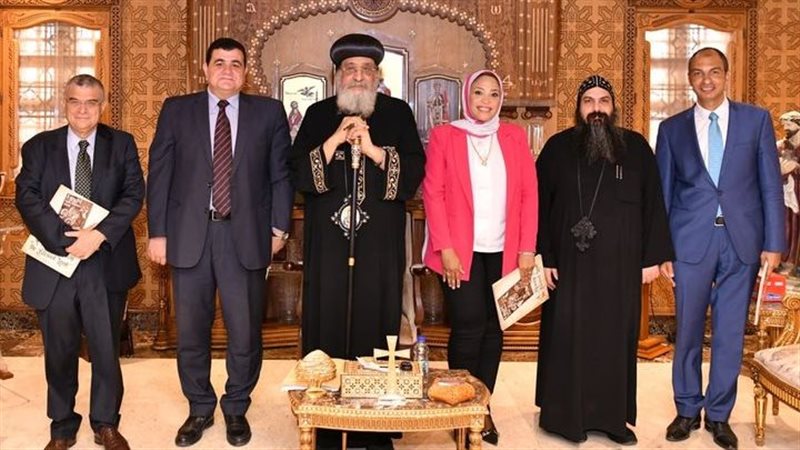 البابا تواضروس يستقبل