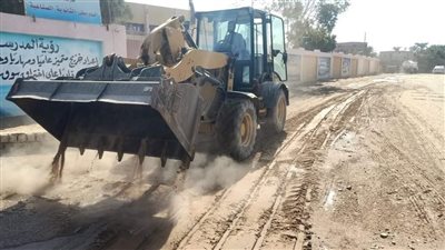 رفع 75 طن مخلفات بمحيط مدارس الواحات البحرية | صور