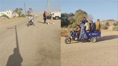 على التروسيكل.. توافد التلاميذ على مجمع مدارس أولاد يحيى بسوهاج | فيديو