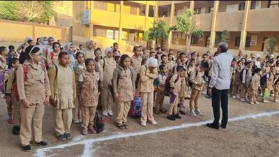 بدء الدراسة بـ124 مدرسة بنظام الفترتين في بني سويف