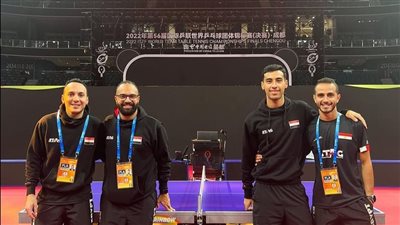 منتخب تنس الطاولة يفوز على كندا في بطولة العالم بالصين