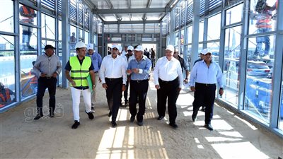 مدبولي يتفقد محطة السلام للأتوبيس الترددي | صور 