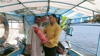  رفع 730 إشغالا ومراجعة المعديات النهرية بالبحيرة