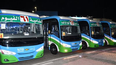 محافظ الفيوم يطلق إشارة بدء تشغيل مشروع النقل الجماعي لربط مراكز المحافظة