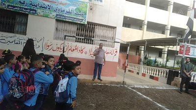 كلمة عن نصر أكتوبر في طابور الصباح بمدارس الدقهلية | فيديو وصور 