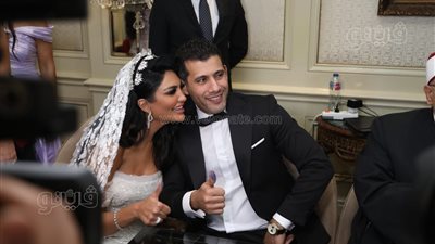 الإعلامية سالي عبد السلام تحتفل بزفافها | فيديو وصور