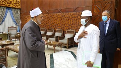شيخ الأزهر يستقبل السفير المالي لمناقشة سبل تعزيز التعاون المشترك