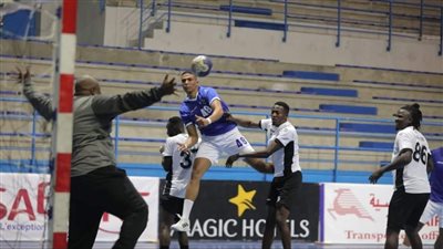 فوز الأهلي على بطل الجزائر في البطولة الأفريقية لكرة اليد