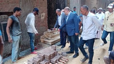 جولة ميدانية لنائب محافظ الجيزة بكرداسة | صور