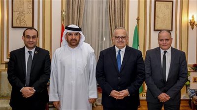  الخشت يلتقي مدير مؤسسة محمد بن راشد للمعرفة لبحث آفاق التعاون